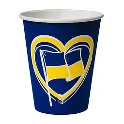 Стакани одноразові Україна PATRIOT паперові 250 мл 50 шт (CUP250PAT) - мініатюра 3