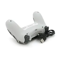 Геймпад джойстик DoubleShock Wireless PS4 Double Motor Vibration DUALSHOCK 4 Haki-White - мініатюра 4