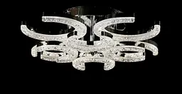 Світлодіодна люстра Splendid Ray L1654/4+4 LED (CH), білий, хром, 128 Вт, від 12-20 м² - мініатюра 4