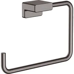 Кільце для рушника Hansgrohe AddStoris Brushed Black 41754340 Шліфований чорний хром