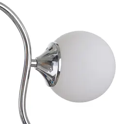 Люстра стельова Brille в спальню E14 60W CH (Bl-977C/8) - мініатюра 7