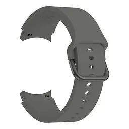 Ремінець силіконовий BeWatch H2 для Samsung Galaxy Watch 4/5/6 Сірий (0139310.1) - мініатюра 2