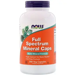Мінерали Now Foods Мультимінерали повного спектра, Full Spectrum Minerals, 240 капсул (NOW-01545)