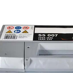 Акумулятор автомобільний Bosch 74А (0 092 S50 070) - мініатюра 3