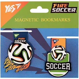 Набір закладинок магнітних Yes Football 20 шт. (708111) - мініатюра 2