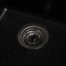 Кухонна мийка Romzha Jorum 98B Antracit RO43467, Чорний - мініатюра 5