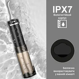 Іригатор H2ofloss HF-10 Mini Black (H2OHF10) - мініатюра 4