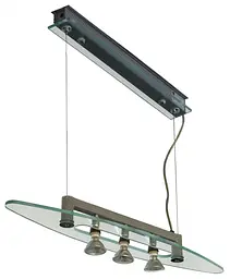 Люстра підвісна Brille галогенна GU10 75W CH (BR01071S/3)