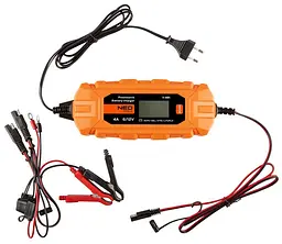 Зарядний пристрій 4A/70Вт 3-120А·год для STD/AGM/GEL/LiFePO4 Neo Tools avt0001186