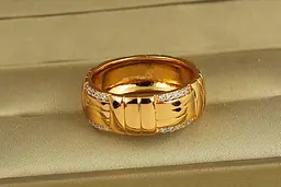 Кільце Xuping Jewelry лукошко р 17 золотисте