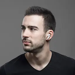 Бездротові навушники TWS BOROFONE BW59 Plus ANC активне шумозаглушення Bluetooth 5.3 білі - мініатюра 8
