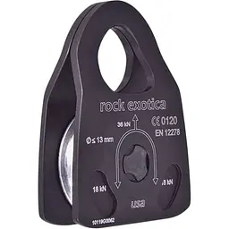 Блок-ролик Rock Exotica Machined Rescue Pulley (1053-P22 D-B)