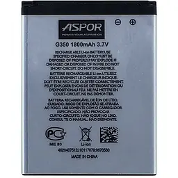 Акумулятор Aspor B150AE/B150AC для Samsung G350/i8260