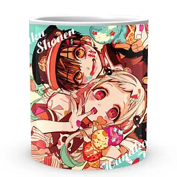 Кухоль GeekLand Jibaku Shounen Hanako-kun Туалетний хлопчик Ханако-кун Яширо JSH 02 330 мл білий - мініатюра 2