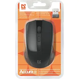 Мишка Defender Accura MM-935 Black (52935) - мініатюра 4