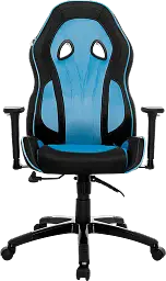 Геймерське крісло GT Racer чорне із синім (X-2645 Black/Blue) - мініатюра 2