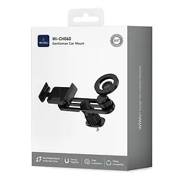 Автотримач WIWU Wi-CH060 2in1 in-car Black - мініатюра 5
