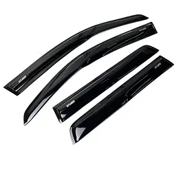 Дефлектори вікон вітровики Acrylic для Mitsubishi Outlander 2012-2020 Гнучкі - мініатюра 5
