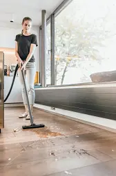 Пилосос вологого / сухого прибирання Karcher WD 3 S V-17/4/20, 1000W, ємність з нержавіючої сталі 17 л, - мініатюра 5