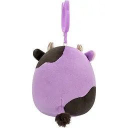 М'яка іграшка на кліпсі Squishmallows Корівка Олексі 9 см (SQCP00463) - мініатюра 4