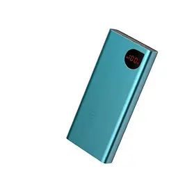 Портативна батарея Powerbank Baseus Adaman Metal Digital Display 20000 mAh PPIMDA-A06 Green - мініатюра 2