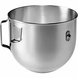 Чаша KitchenAid 4,8 л 5K5A2SB з нержавіючої сталі, з ручкою, до моделей 5KPM5 - мініатюра 1