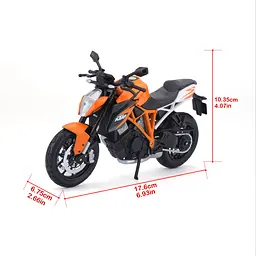 Мотоцикл іграшковий Maisto KTM Super Duke R 1290 в масштабі 1:12 (31101-13065) - мініатюра 8