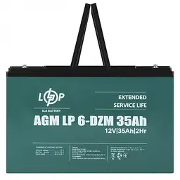 Акумулятор LogicPower LP 6-DZM-35 Ah AGM - мініатюра 3