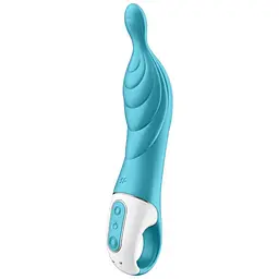 Вибратор Satisfyer - A-Mazing 2 Инновационный для точки А, 21.7х3.8 см бирюзовый