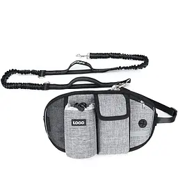 Поясна сумка для вигулу собак з поводком Dog Walking Waist Belt Bag