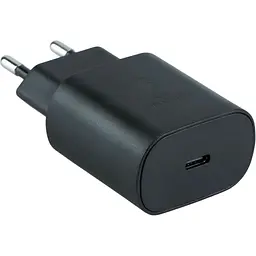 Комплект зарядного пристрою Samsung 1Type-C PD25W Type-C to Type-C 1:1 Black
