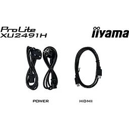 Монітор 23.8" Iiyama XU2491H-B1 FHD IPS 100Hz (XU2491H-B1) - мініатюра 10
