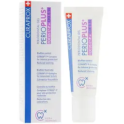 Гель для ротової порожнини Curaprox PerioPlus+ Focus Periodontal Gel З хлоргексидином 0.5% 10 мл (7612412426625)