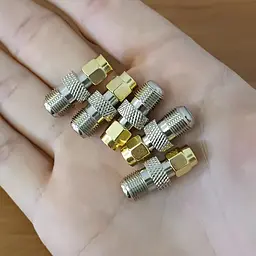 Перехідник F Female – SMA Male для 4G3G LTE модемів і роутерів, антенний RF адаптер F-SMA - мініатюра 6