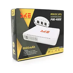 ДБЖ для роутера/терміналу ONU SKE 432-E 5/9/12V, 1A, 8800mAh - мініатюра 5
