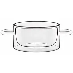 Кастрюля для запекания Luigi Bormioli Thermic Glass A-11638-G-3902-AA-01 270 мл