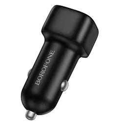 Автомобільне зарядне пристрій BOROFONE BZ34 Cloud single port QC3.0 чорний - мініатюра 3