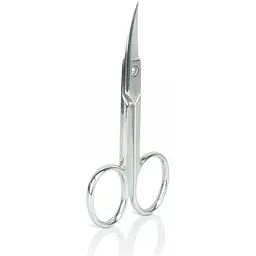 Ножиці манікюрні Beter вигнуті хромовані 9 см - мініатюра 3