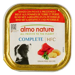 Вологий корм для собак Almo Nature HFC Dog Complete з яловичиною кортоплею і петрушкою 150 г - мініатюра 2