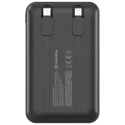 Батарея універсальна ColorWay 20 000 mAh DigiPower PD/45W, QC/4.0, Black (CW-PB200LP04BK) - мініатюра 3