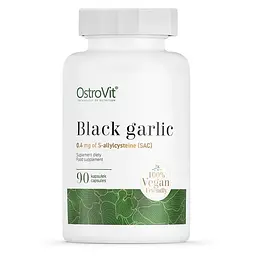 Натуральна добавка OstroVit Vege Black Garlic, 90 капсул