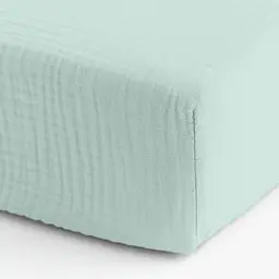 Простирадло на резинці муслін 80х160 PISTACHIO CS1 COSAS (4822052493977) - мініатюра 5