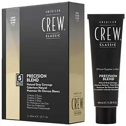 Уцінка. Система маскування сивини American Crew Precision Blend Shades 7-8 40 мл - мініатюра 1