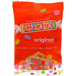 Драже Smarties Original candy rolls 141 g