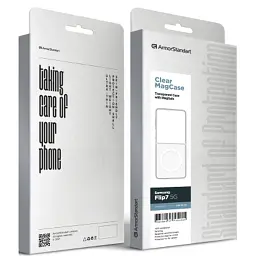 Чохол до мобільного телефона Armorstandart Clear MagCase Samsung Flip7 5G Transparent (ARM88135) - мініатюра 5
