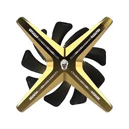 Кулер до корпусу Alseye X12 (Golden WK Push) (AS.04.03.0024) - мініатюра 6