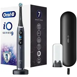Електрична зубна щітка Oral-B iO Series Braun 9N IOM9.1B2.2AD Чорний Onyx