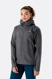 Куртка Rab Downpour Eco Jacket Women's 16 Сірий