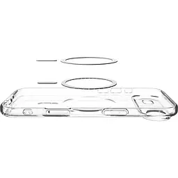 Чохол Spigen Ultra Hybrid with MagSafe для Apple iPhone Air Clear Graphite (ACS10314) [149396] - мініатюра 7