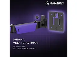 Настільна стійка GamePro MAG101V 17-40 Black-Violet - мініатюра 6